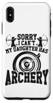 iPhone XS Max Archery Bow Archer Mom Mother Vintage Sorry I Can't My Case