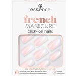 Essence Nails Artificial nails French MANICURE Click-On Nails 02 Babyboomer Style 12 Stk. (£0.22 / 1 pcs.)