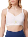 Triumph Women's Triaction Gravity Lite P Ex Sports Bra, White, 32B