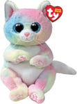 Ty Jenni Cat Beanie Bellies Regular 14cm - Squishy Beanie Baby Soft Plush Toys -