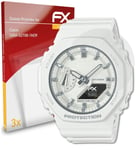 atFoliX 3x Screen Protection Film for Casio GMA-S2100-7AER matt&shockproof