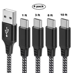 Micro USB Cable 4-Pack Compatible  for Samsung Galaxy Samsung s6 s7