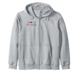 MY HEART IS IN WEST VIRGINIA Zip Hoodie