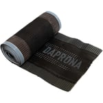 DAPRONA bande de faîtage, rouleau de faîtage Alu Super Vent 5m, faîtière enroulable pour une couverture optimale de l'épi de faîtage, colle super