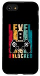 iPhone SE (2020) / 7 / 8 Level 8 Unlocked 8 Years Old Gamer Bday Gifts 8th Birthday Case