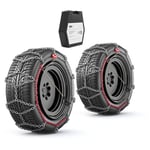 Chaînes à neige - tailles de roues : 10x15 / 255/75 r15 / 31×10.50 r15 et autres Chaîne pneu neige Chaîne voiture neige