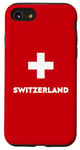 iPhone SE (2020) / 7 / 8 Switzerland Flag Suisse Swiss Schweiz White Red Case