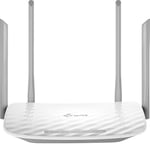 TP-Link ARCHER C50 V6 Routeur WiFi AC 1200 Vitesse sans fil jusqu’à1200 Mbps - Dual-band - 5 ports (Ethernet 4 ports ) - 4 antennes externes - Support contrôle parental