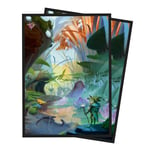 Bloomburrow Season Lands: Summer Island Deck Protector Sleeves (100) - Kortspill fra Outland