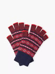 Brora Folk Cashmere Fingerless Gloves