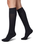 Ingrid Premium Knee-High 60D Black Swedish Stockings