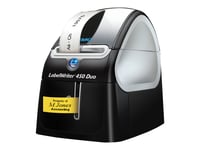 Dymo® Labelwriter™ 450 Duo - Etikettskriver - Direktetermisk - 600 X 300 Dpi - Inntil 71 Etiketter/Min - Usb