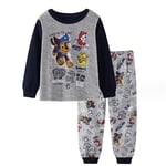 PAW Patrol Pyjamas Set Barn långärmade byxor Set Sovkläder grå grey 130cm