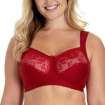 Miss Mary Lovely Lace Support Soft Bra BH Rød C 95 Dame