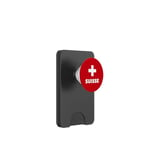 Switzerland Flag Suisse Swiss Schweiz White Red PopSockets PopWallet for MagSafe