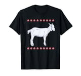 You are the GOAT, Greatest of All Time, Goat Art with Stars T-Shirt