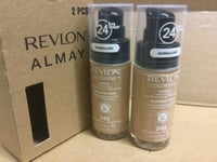 2 X Revlon Colorstay Makeup Foundation, Normal To Dry Skin YOU CHOOSE COLOR NEW