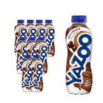 YAZOO Chocolate Milkshake Milk Drink, High in Protein & Calcium, 400 ml (Pack of 10)