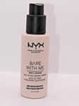 4 X NYX BARE WITH ME DAILY MOISTURIZING PRIMER HIGH PROTECTION SPF 30 - 75ML