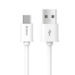 Devia - Câble Premium USB-C Certifié pour Samsung Galaxy A32 - A12 - A42 - A02s - A51 5G - A31 - A41 - A21s - A71 - A51 - A80 - A40 - A20e - A50 - A70 - A9 (18) - A8 2018 - A5 2017 - A3 2017