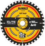 Dewalt DT10640-QZ Miter Saw Blade 165x20 mm 40T DCS365 Wood