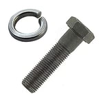 cyclingcolors LAWN MOVER BLADE SCREW 3/8" 24UNF BOLT HONDA CASTELGARDEN AYP NOMA STIGA SNAPPER (32mm)