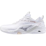 Mizuno Wave Stealth Neo 2 Håndballsko Dame - Hvit - str. 42,5