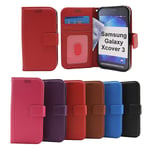 New Standcase Wallet Samsung Galaxy Xcover 3 (SM-G388F) Brun