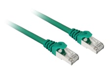 Sharkoon Patch Network Cable Sftp, Rj-45, With Cat.7A Raw Cable (Green, 5 Meters)