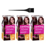 L'Oreal Casting Creme Gloss Hair Color All Colors 3-Pack