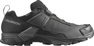 Salomon Men's X Ultra 5 GORE-TEX Black/asphalt/castlerock, 46 2/3