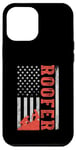 Coque pour iPhone 12 Pro Max Réparation de toiture de toiture pour toiture de toiture, bardeaux, maisons, fixation de toits