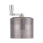 Hand Crank Spice Grinder 4 lager zinklegering Mini Special