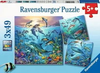 Puzzle 3x49 pièces Ravensburger - Le Monde animal de l'Océan