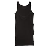 Sloggi Men's 24/7 Vest 2 Pack Tank Top, Black, 40 UK