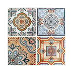 Artemio Set de 4 Stickers Mosaïque, Autre, Multicolore, 26,5 x 0,2 x 31 cm 22002025