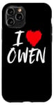 Coque pour iPhone 11 Pro J"adore Owen Dad Boyfriend Mari Fils Petit-fils