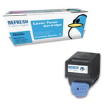 Refresh Cartridges Cyan C-EXV21 Toner Compatible With Canon Printers