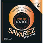 Savarez B70XLL4 Hexagonal Explosion el-bas-strenge, 040-100