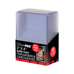 Toploader & Card Sleeves 3x4'' Super Thick 130pt (10) - Kortspill fra Outland