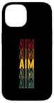 Coque pour iPhone 14 Objectif arc-en-ciel