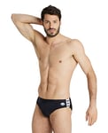 Arena Men's Icons Swim Briefs Solid Slip de Bain, Black, 85