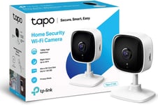 Tapo Mini Smart Security Camera, Indoor CCTV, Works with Alexa & Google Home, No