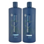 SEBASTIAN Kit Twisted curl shampoo 1000ml + conditioner 1000ml