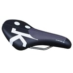 Fizik Ares Kium Rail TT/TRI Saddle - Black / White Logo Grip Edition 142mm Black/White