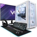 Vibox X-52 PC Gamer - 27" Écran Pack - Intel i9 13900KF Processeur 5.8GHz - Nvidia RTX 3060 Ti 8Go - 32Go RAM - 1To NVMe M.2 SSD - 700W PSU - Windows 11 - WiFi