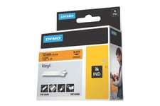 DYMO - vinyl - 1 rulle (rullar) - Rulle (1,2 cm x 5,5 m)