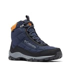 Columbia Men Firecamp Boot Hiking Shoe, 2024 Collegiate Navy Bright Copper, 15.5 UK