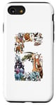 Coque pour iPhone SE (2020) / 7 / 8 Animaux du zoo pour 6e anniversaire de 6 ans