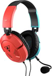 Turtle Beach Recon 50 Red/Blue Gaming Headset for Nintendo Switch, Xbox Series X